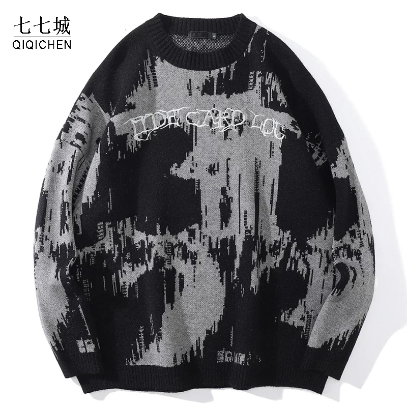 Mens High Street Knitted Sweaters Letter Embroidery Hip Hop Harajuku Tie Dye Jumper Women Oversized Casual Autumn Pullovers New
Mens High Street Knitted Sweaters Letter Embroidery Hip Hop Harajuku Tie Dye Jumper Women Oversized Casual Autumn Pullovers New