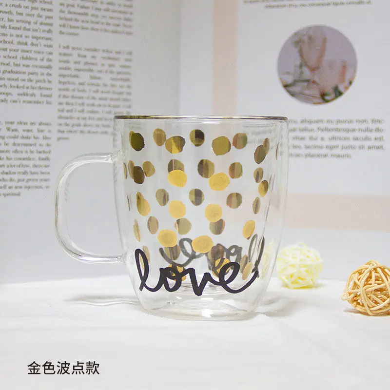 Double Layer Insulation Glass Cup with Handle Large Capacity Simple Mug Milky Tea Cup Transparent Heat Resistant Water Cup
Double Layer Insulation Glass Cup with Handle Large Capacity Simple Mug Milky Tea Cup Transparent Heat Resistant Water Cup