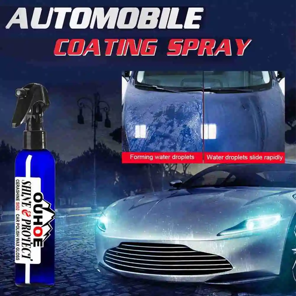 Classic Liquid Ceramic Spray Coating Top Coat Quick Nano-coating Car Spray Wax Automotive Nano Spray Coating Agent Car Detailing
Classic Liquid Ceramic Spray Coating Top Coat Quick Nano-coating Car Spray Wax Automotive Nano Spray Coating Agent Car Detailing