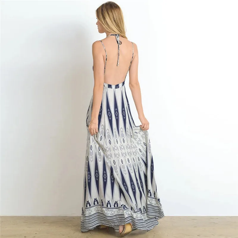 Sexy spaghetti strap floral printed long dress for women Summer vintage backless party night maxi dress beach holiday vestidos
Sexy spaghetti strap floral printed long dress for women Summer vintage backless party night maxi dress beach holiday vestidos