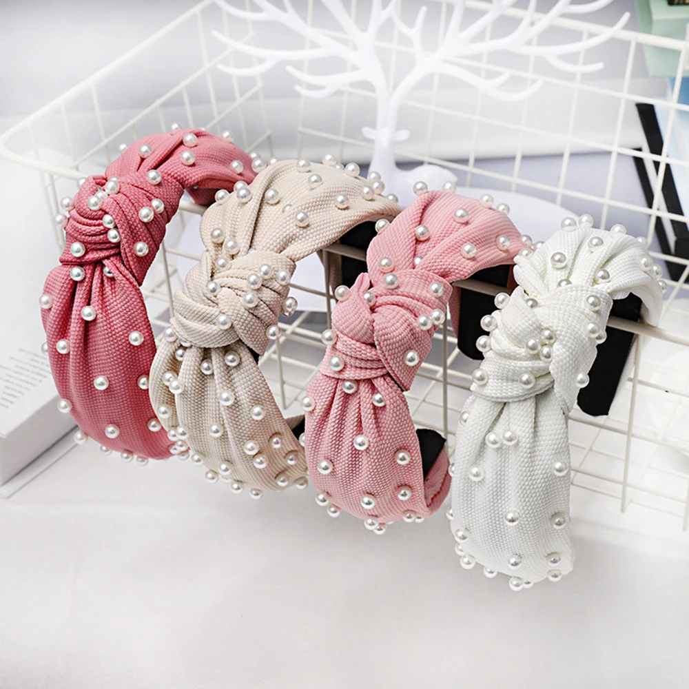 Fashion Girls Headband Pearls Inlay Wide Solid Hair Band 11 Colors Women High Quality Turban Headwear Hair Accessories Wholesale
Fashion Girls Headband Pearls Inlay Wide Solid Hair Band 11 Colors Women High Quality Turban Headwear Hair Accessories Wholesale