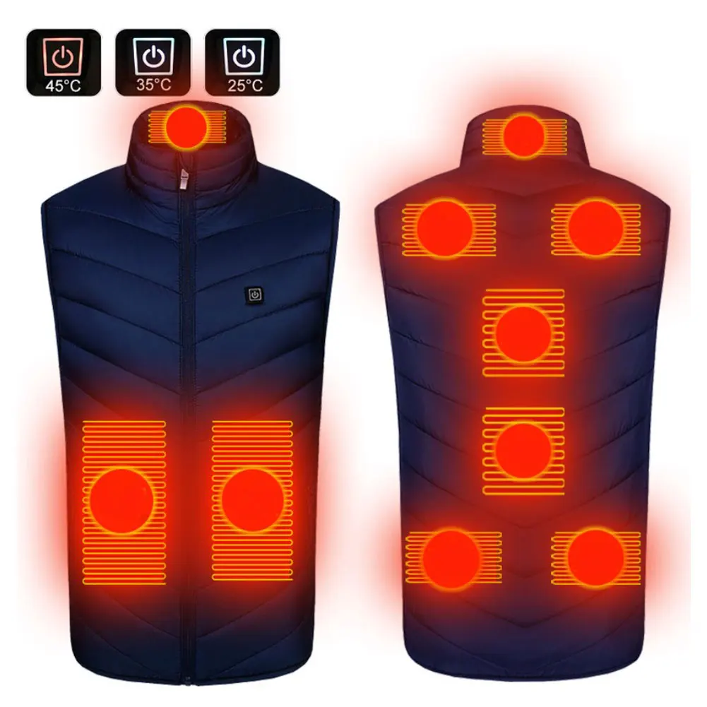 2021 Heated Jacket Fashion Men Coat Intelligent USB Electric Heating Thermal Warm Clothes Winter Heated Vest Plus S-6XL size
2021 Heated Jacket Fashion Men Coat Intelligent USB Electric Heating Thermal Warm Clothes Winter Heated Vest Plus S-6XL size