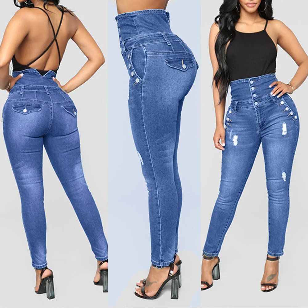 

Рваные джинсовые шорты Высокая талия джинсы женская обувь, Большие размеры узкие джинсы для женщин в стиле бойфренд Femme Джинсы Брюки-каранд...
