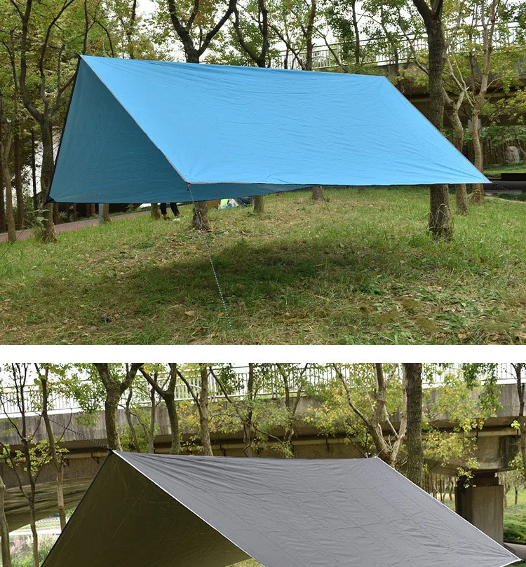 Awning Waterproof Tarp Tent Shade Ultralight Garden Canopy Sunshade Outdoor Camping Hammock Rain Fly Beach Sun Shelter
Awning Waterproof Tarp Tent Shade Ultralight Garden Canopy Sunshade Outdoor Camping Hammock Rain Fly Beach Sun Shelter