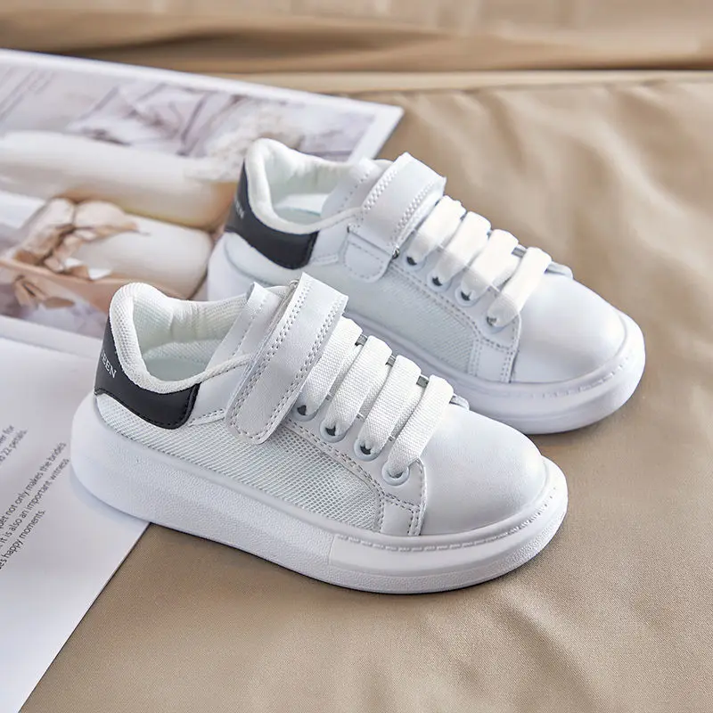Children's Leather White Shoes 2021 Summer New Girls Mesh Sneakers Boys Breathable Mesh Shoes
Children's Leather White Shoes 2021 Summer New Girls Mesh Sneakers Boys Breathable Mesh Shoes