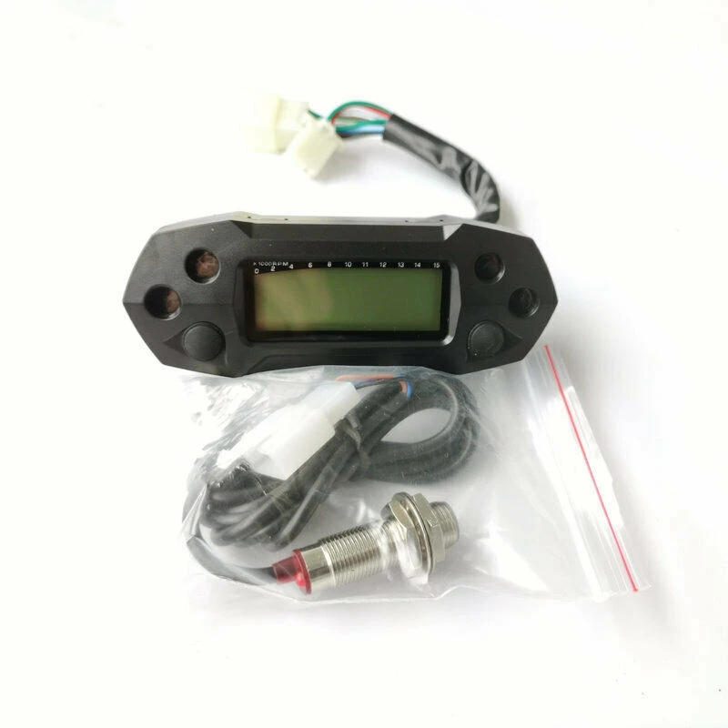 Motorcycle Speedometer LCD Display Odemeter Electric Injection Carburetor Meter
Motorcycle Speedometer LCD Display Odemeter Electric Injection Carburetor Meter