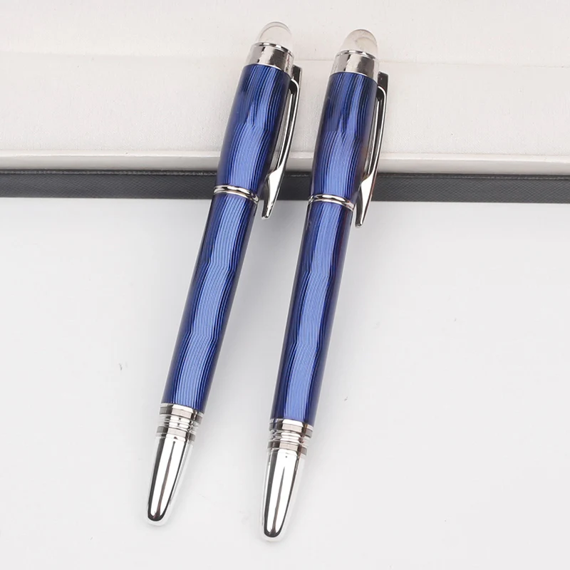 Luxury RollerBall Pen Meal Cool Blue Fountain Pen Ink Pen M Nib Beautiful Tree Texture Business Office School Supplies
Luxury RollerBall Pen Meal Cool Blue Fountain Pen Ink Pen M Nib Beautiful Tree Texture Business Office School Supplies