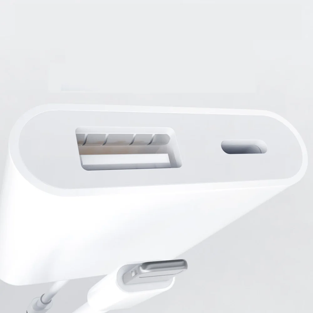 USB OTG Adapter For iPhone iPad iOS13 Lightning to USB 3.0 Adapter U-Disk Mouse Keyboard Converter Lightning to Camera Adapter
USB OTG Adapter For iPhone iPad iOS13 Lightning to USB 3.0 Adapter U-Disk Mouse Keyboard Converter Lightning to Camera Adapter