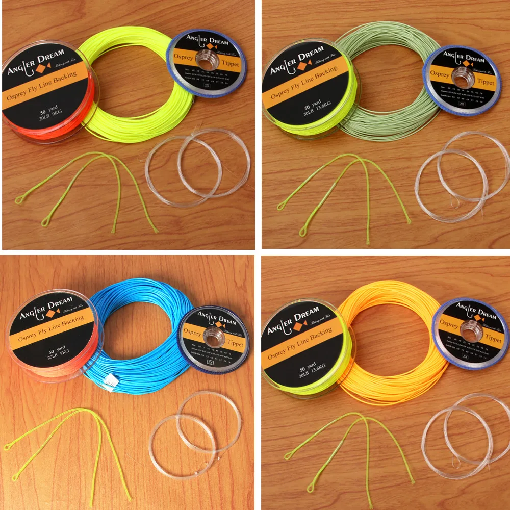 ANGLER DREAM Fly Fishing Line Combo Weight Forward Line with Leader Tippet Backing and Loop Fly Line WF 1 2 3 4 5 6 7 8 9F
ANGLER DREAM Fly Fishing Line Combo Weight Forward Line with Leader Tippet Backing and Loop Fly Line WF 1 2 3 4 5 6 7 8 9F