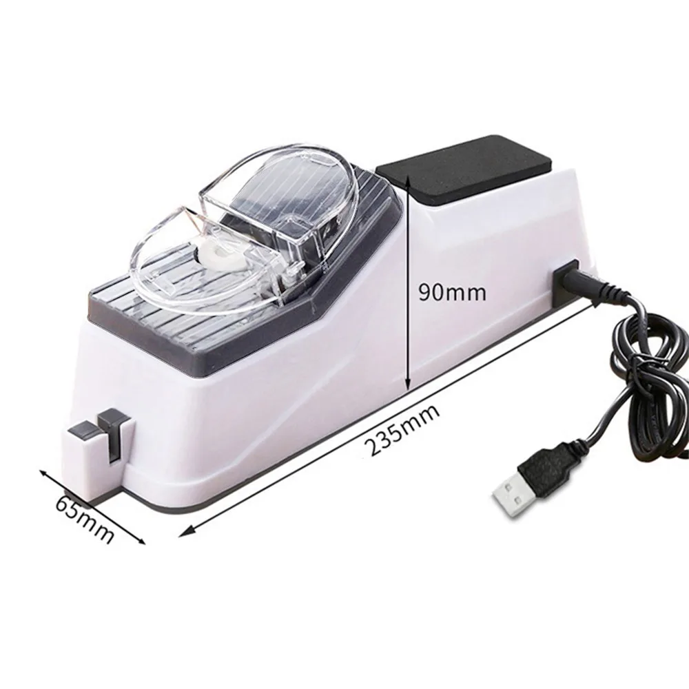 Electric Knife Sharpener Kitchen Professional Rotary Stone Sharpener Automatic Easy Fast Knife Scissor Sharpening Machine Tools
Electric Knife Sharpener Kitchen Professional Rotary Stone Sharpener Automatic Easy Fast Knife Scissor Sharpening Machine Tools