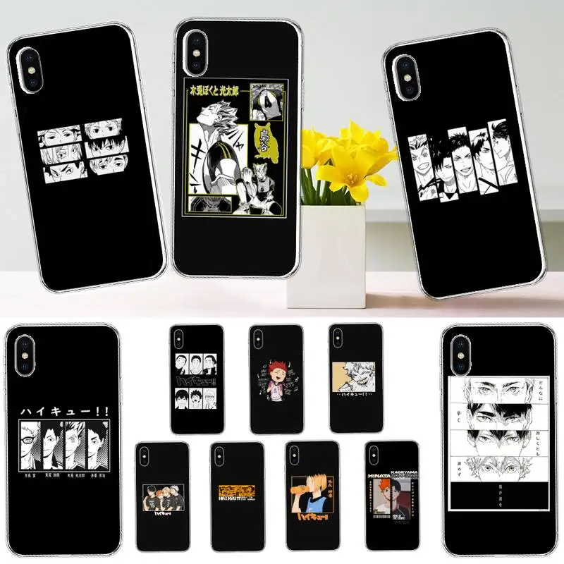 haikyuu volleyball anime Phone Case Transparent soft For iphone 12 11 13 7 8 6 s plus x xs xr pro max mini
haikyuu volleyball anime Phone Case Transparent soft For iphone 12 11 13 7 8 6 s plus x xs xr pro max mini