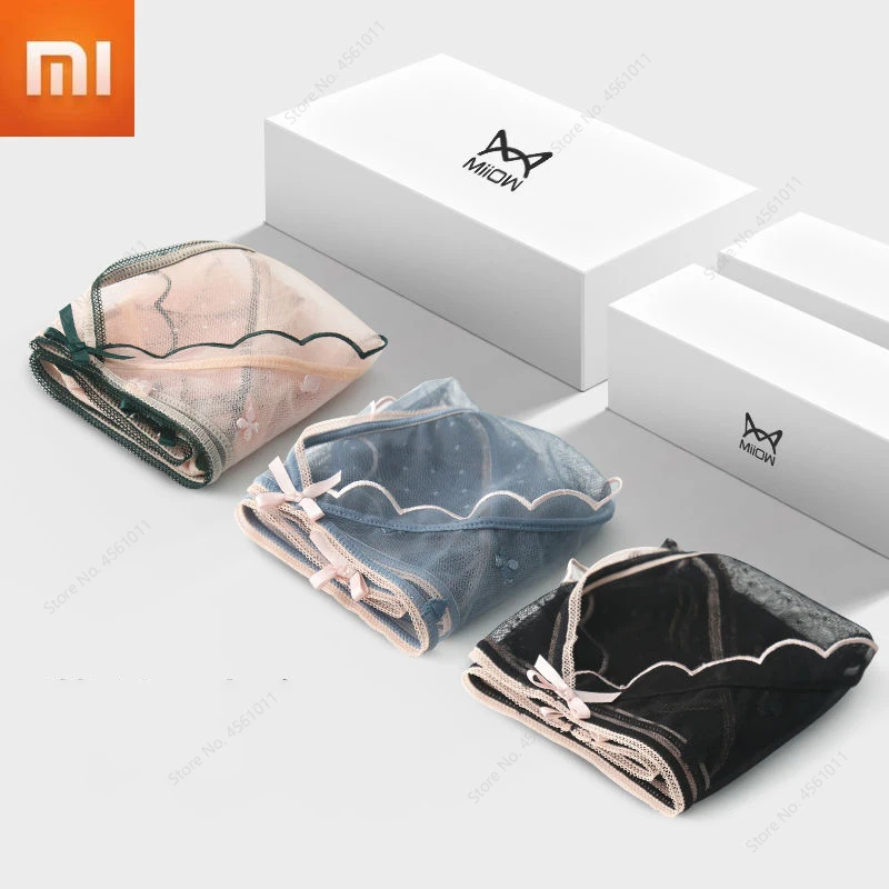 Кружевные трусики Xiaomi Cat, женские очаровательные прозрачные хлопковые антибактериальные взрослые трусики со средней талией для девушек, те...
Кружевные трусики Xiaomi Cat, женские очаровательные прозрачные хлопковые антибактериальные взрослые трусики со средней талией для девушек, те...