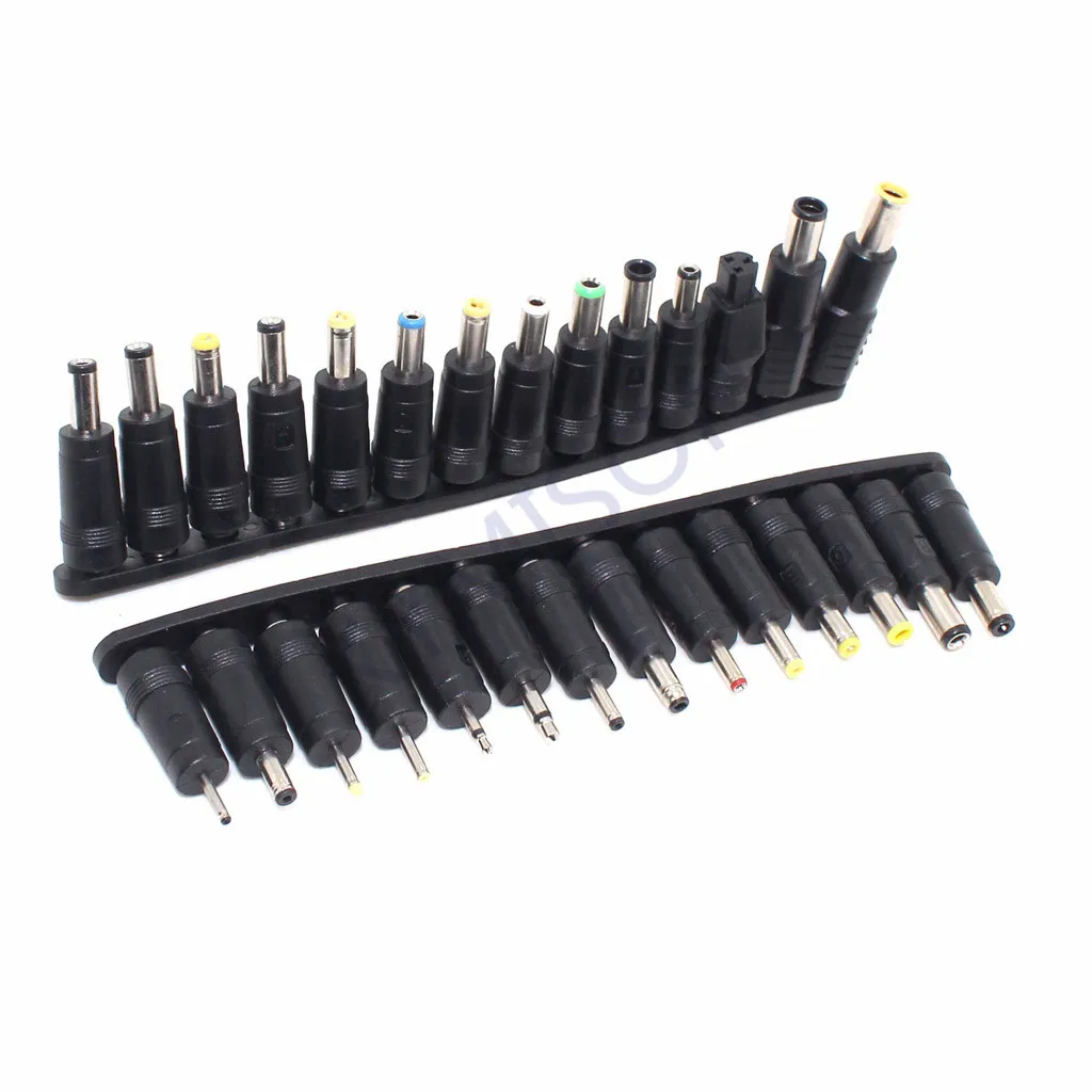 New 28 pcs/set Universal Plug 28pcs DC Power 5.5x2.1mm DC Jack Charger to Plug Power Adapter for Notebook Laptop High Quality
New 28 pcs/set Universal Plug 28pcs DC Power 5.5x2.1mm DC Jack Charger to Plug Power Adapter for Notebook Laptop High Quality