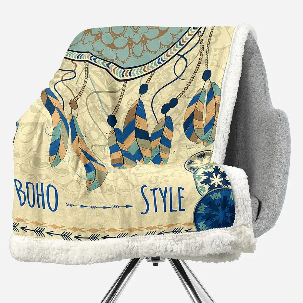 ONGLYP 3D Boho Dreamcatcher Sherpa Blanket Cozy Warm Plush Sofa Couch Bed Travel Thick Throw Blanket All Season Bedding Blankets
ONGLYP 3D Boho Dreamcatcher Sherpa Blanket Cozy Warm Plush Sofa Couch Bed Travel Thick Throw Blanket All Season Bedding Blankets