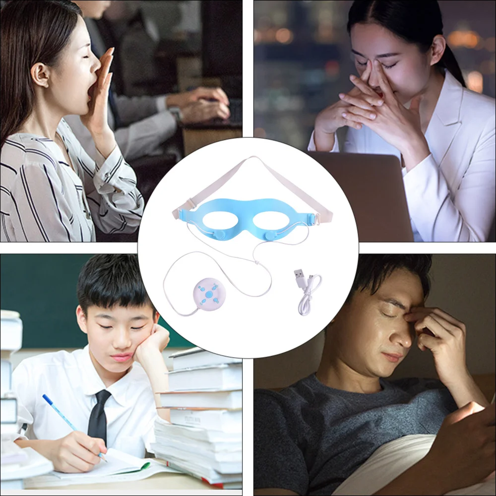 1 set Rechargeable Eye Massager Electric Eyes Massager Stress Relief Massager 
1 set Rechargeable Eye Massager Electric Eyes Massager Stress Relief Massager