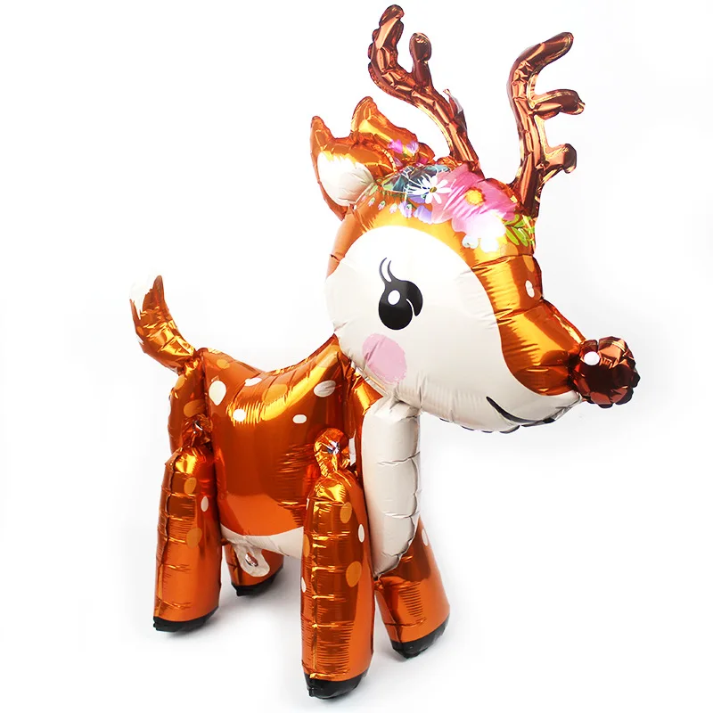 Animal Balloon Elk Balloon 3D Assembled Modeling Balloon Children's Toy Birthday Party Decoration Aluminum Foil Balloon
Animal Balloon Elk Balloon 3D Assembled Modeling Balloon Children's Toy Birthday Party Decoration Aluminum Foil Balloon