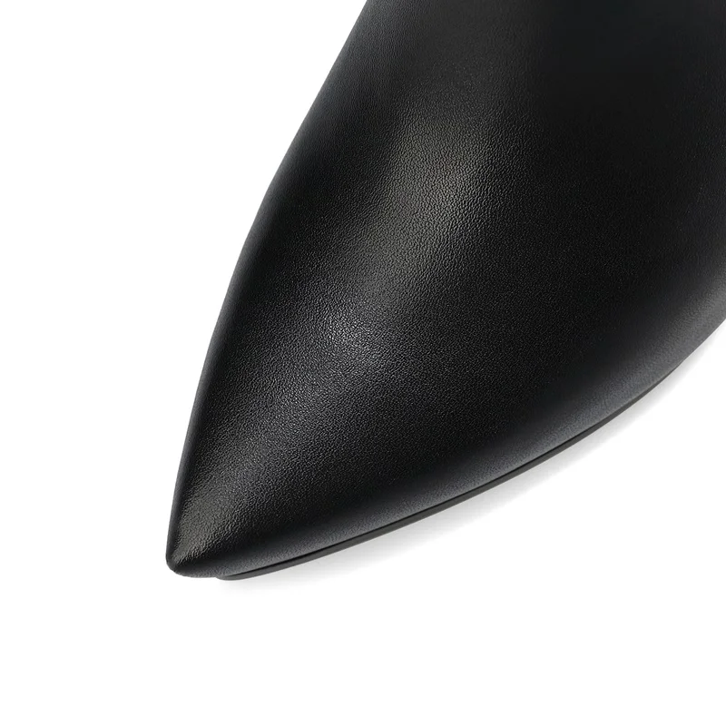 ZVQ Winter New Fashion Over Knee Boots Outside High Heels Pointed Toe Zip Genuine Leather Women Shoes Drop Shipping Size 33-43
ZVQ Winter New Fashion Over Knee Boots Outside High Heels Pointed Toe Zip Genuine Leather Women Shoes Drop Shipping Size 33-43