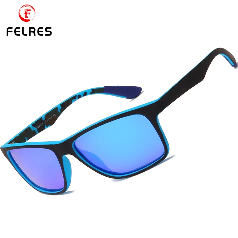 FELRES Sport Polarized Square Sunglasses Men Women Outdoor Eyewear Driving Cycling Fishing UV400 Protection Glasses F204
FELRES Sport Polarized Square Sunglasses Men Women Outdoor Eyewear Driving Cycling Fishing UV400 Protection Glasses F204