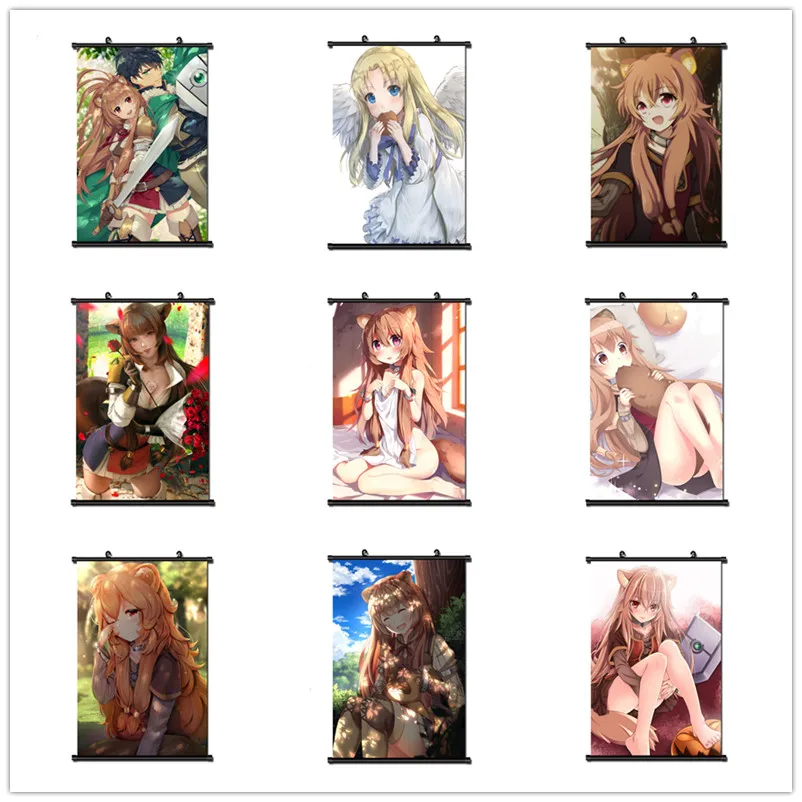 Coscase Japanese Anime Decorative Pictures The Rising of the Shield Hero Filo Raphtalia Home Decor Wall Scroll Poster
Coscase Japanese Anime Decorative Pictures The Rising of the Shield Hero Filo Raphtalia Home Decor Wall Scroll Poster