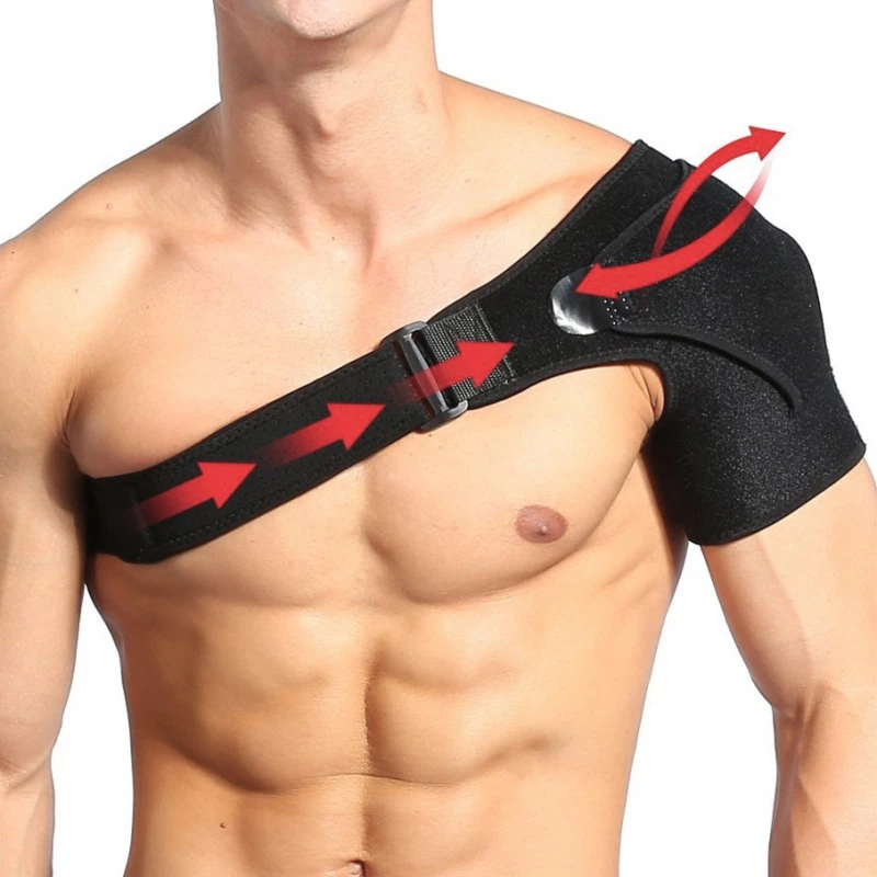 Adjustable Breathable Gym Sports Care Single Shoulder Support Back Brace Guard Strap Wrap
Adjustable Breathable Gym Sports Care Single Shoulder Support Back Brace Guard Strap Wrap