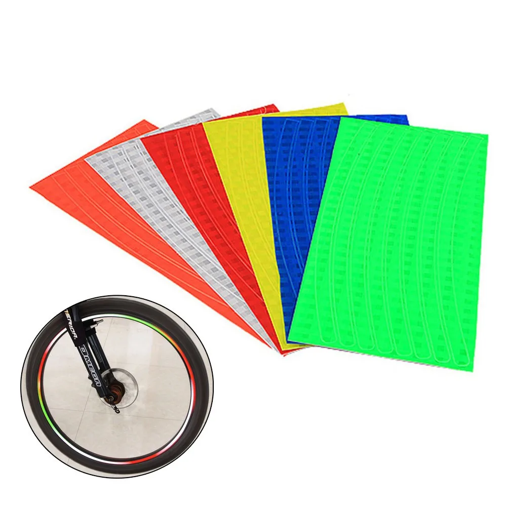 Bicycle Reflective Sticker Adhesive Fluorescent Rim Tape Wheel Safe Protector For Car Motorbike Decor Bike Accessories
Bicycle Reflective Sticker Adhesive Fluorescent Rim Tape Wheel Safe Protector For Car Motorbike Decor Bike Accessories