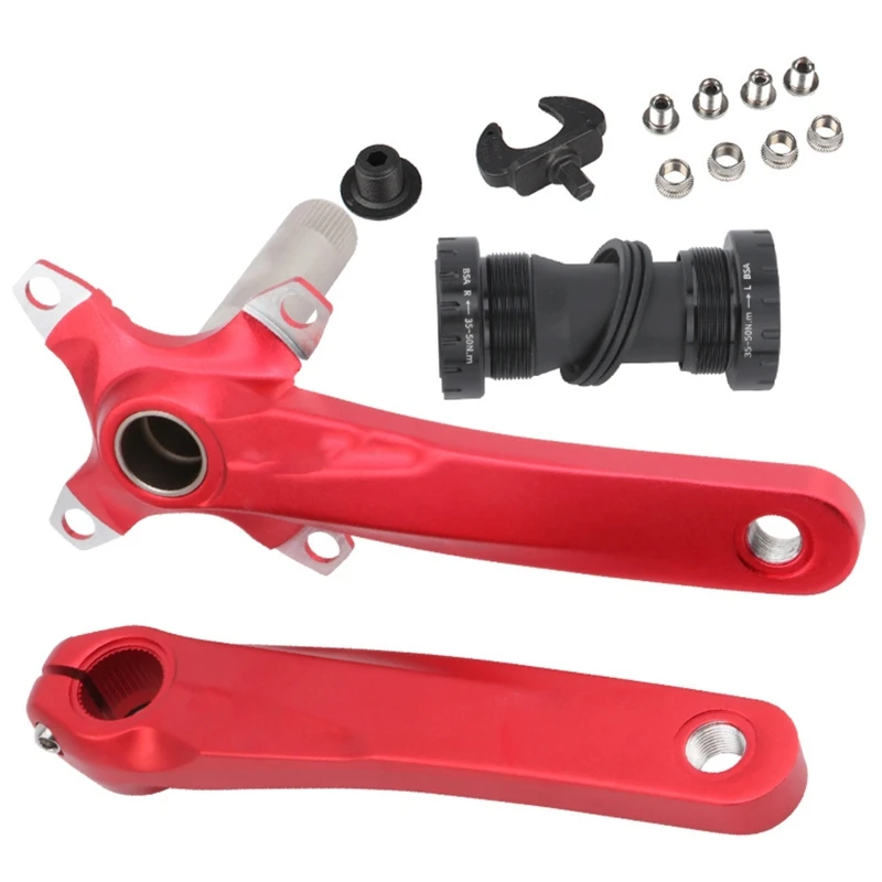 MTB Bike Crankset Aluminum Alloy With Bottom Bicycle Crankset MTB Crank Bike Accessories 170mm XXUF
MTB Bike Crankset Aluminum Alloy With Bottom Bicycle Crankset MTB Crank Bike Accessories 170mm XXUF