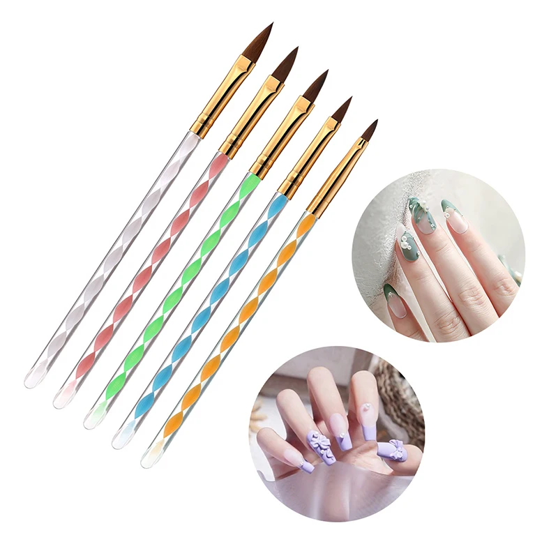 5pcs/set Acrylic Nail Art Brush UV Gel Carving Pen Brush Powder Gradient DIY Nails Design Manicure Tool Drawing Handle Accessory
5pcs/set Acrylic Nail Art Brush UV Gel Carving Pen Brush Powder Gradient DIY Nails Design Manicure Tool Drawing Handle Accessory