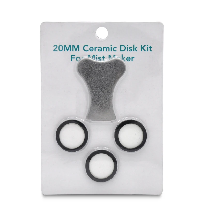 1 set 20mm Mist Maker Maintenance Kit with Replacement Key Household Humidifier Repair Accessories
1 set 20mm Mist Maker Maintenance Kit with Replacement Key Household Humidifier Repair Accessories