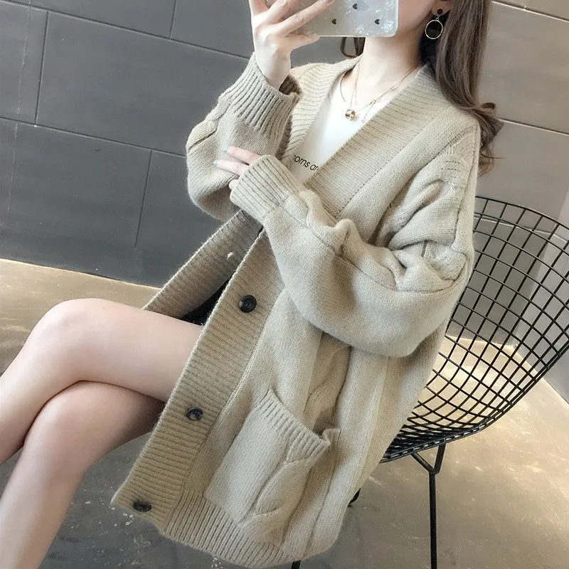 Ueteeymall Cardigans Cardigan Women Long Sleeve Women's Autumn Coat Woman Sweater Clothing Spring Jackets 2021 Top for Female
Ueteeymall Cardigans Cardigan Women Long Sleeve Women's Autumn Coat Woman Sweater Clothing Spring Jackets 2021 Top for Female