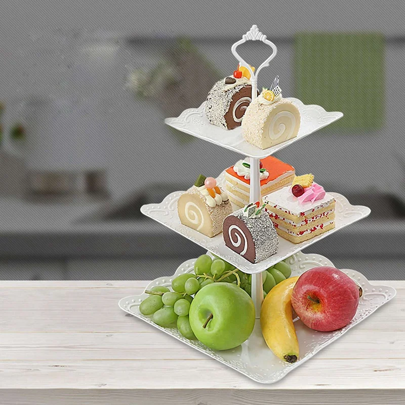 1set Europe Tray Plastic Serving Platter Cake Stand B & 6PCS Food Storage Containers Freezer Refrigerator Storage Box
1set Europe Tray Plastic Serving Platter Cake Stand B & 6PCS Food Storage Containers Freezer Refrigerator Storage Box