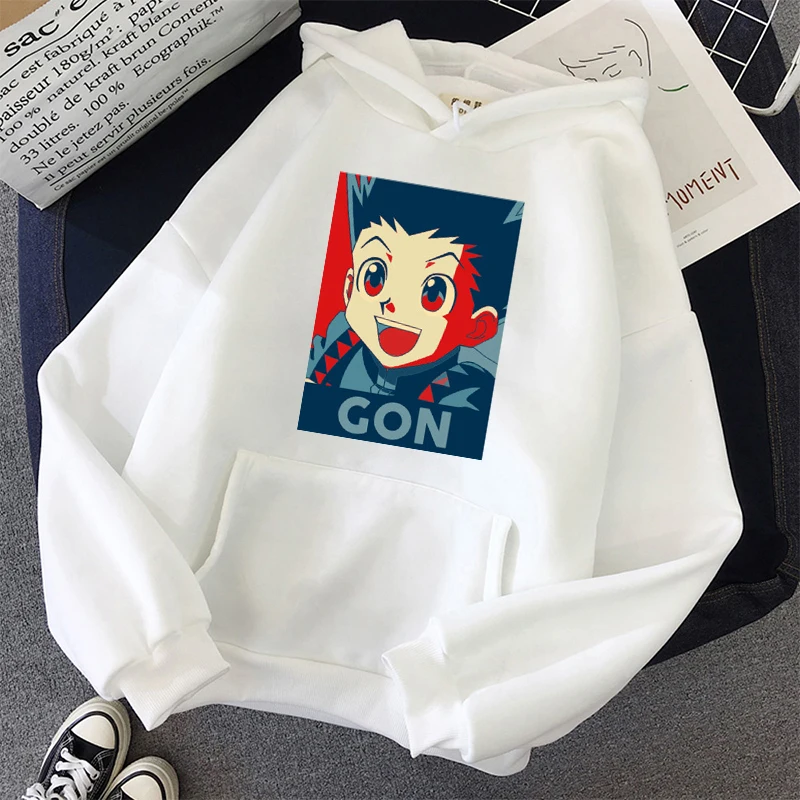 GON FREECSS letter Unisex Man Woman Pullover HUNTER X HUNTER Hoodies fashion cartoon Anime casual HOODIE Streetwear Sweatshirts
GON FREECSS letter Unisex Man Woman Pullover HUNTER X HUNTER Hoodies fashion cartoon Anime casual HOODIE Streetwear Sweatshirts