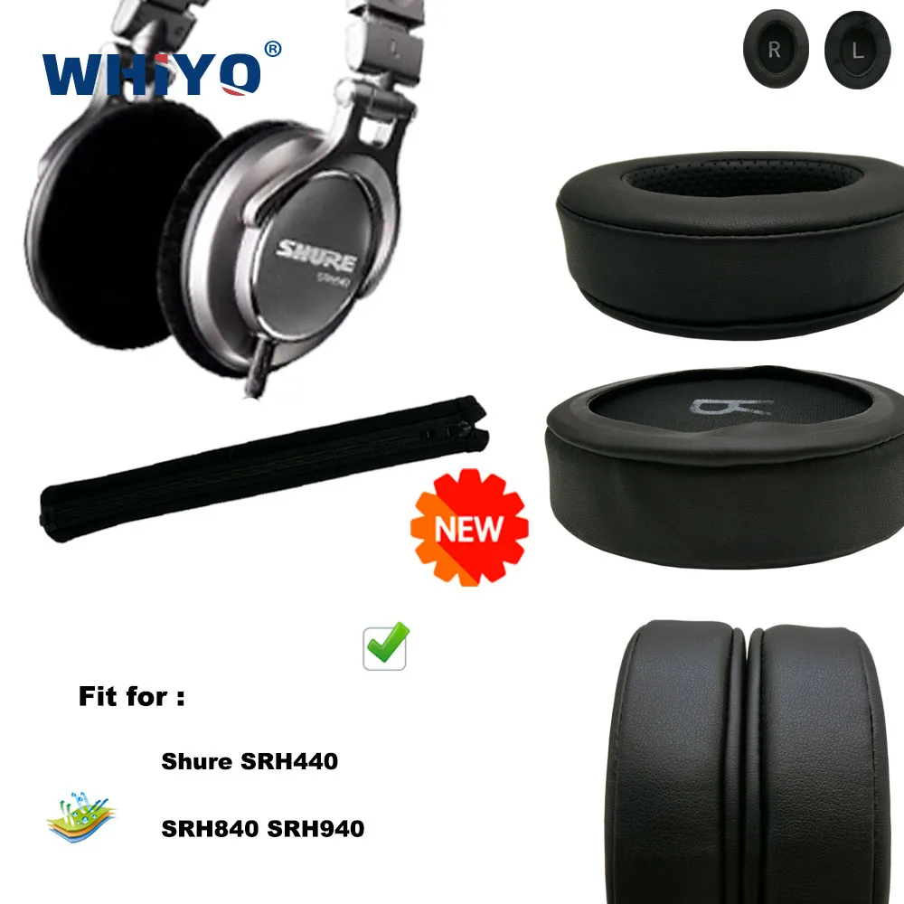 New Upgrade Replacement Ear Pads for Shure SRH440 SRH840 SRH940 Headset Parts Leather Cushion Velvet Earmuff Earphone Sleeve
New Upgrade Replacement Ear Pads for Shure SRH440 SRH840 SRH940 Headset Parts Leather Cushion Velvet Earmuff Earphone Sleeve