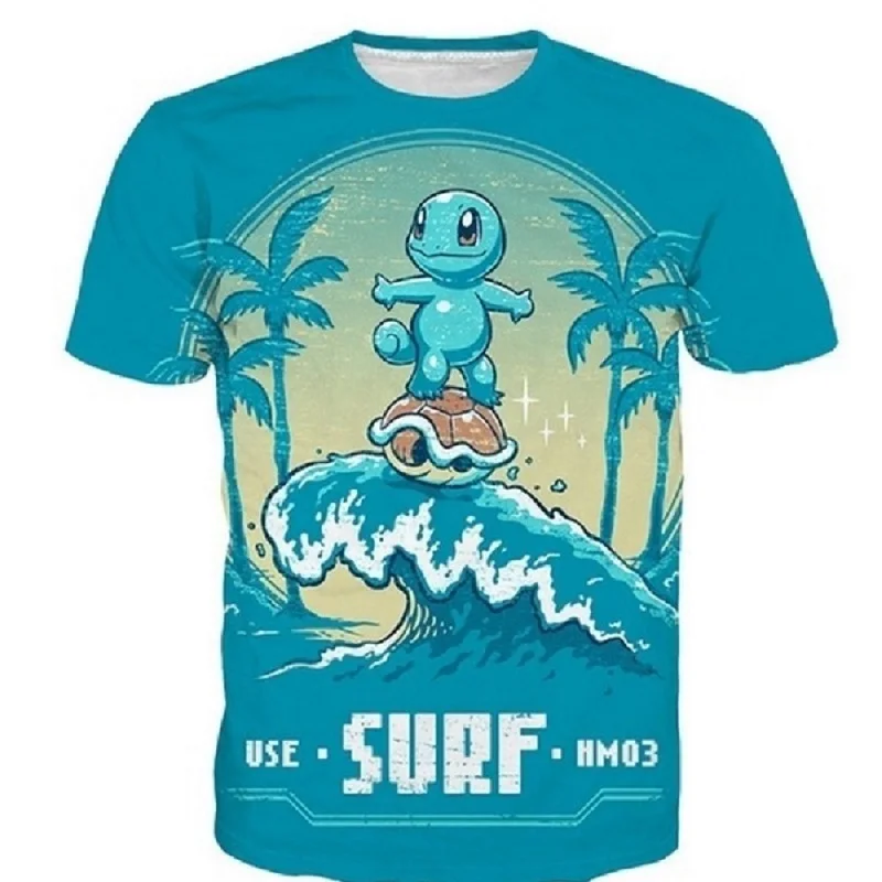 Summer New Men's and Women's T-shirt 3d Printing Cartoon Animation Children's Fashion Casual Short-Sleeved Cool Top
Summer New Men's and Women's T-shirt 3d Printing Cartoon Animation Children's Fashion Casual Short-Sleeved Cool Top