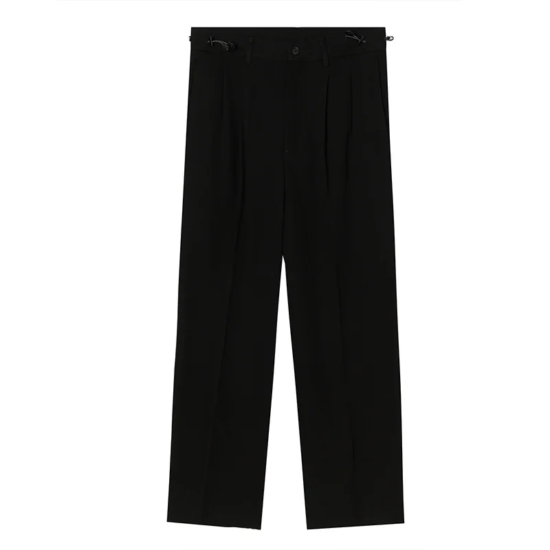 IEFB Men's Causal Suit Pants Autumn 2021 New Korean Loose Versatile Solid Elastic Drawstring Black Trousers For Male 9Y5980
IEFB Men's Causal Suit Pants Autumn 2021 New Korean Loose Versatile Solid Elastic Drawstring Black Trousers For Male 9Y5980