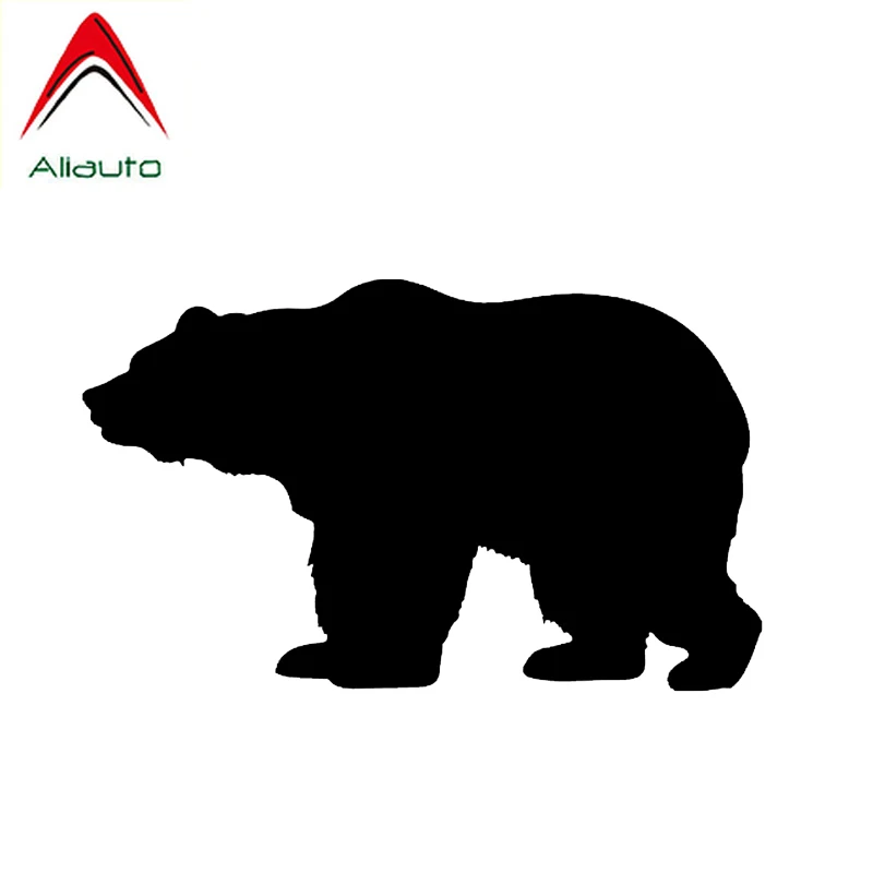 Aliauto Brown Bear Animals Graphic Car Sticker Decoration Sunscreen Waterproof Reflective Creative Decal Vinyl 14cm*9cm | Автомобили и