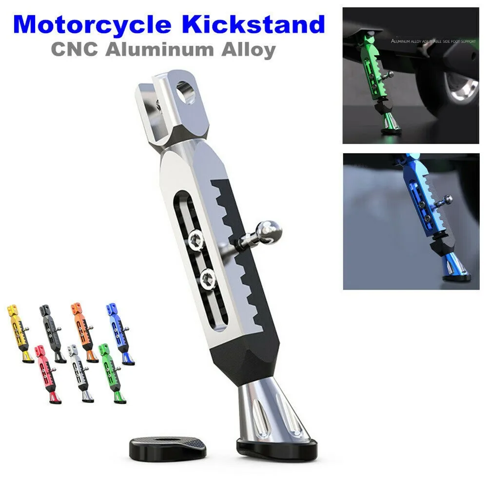1 Pc Motorcycle Kickstand Parking Leg Foot Bracket Adjustable Height Foot Brace Red Black Side Support Stand Motorcycle Parts
1 Pc Motorcycle Kickstand Parking Leg Foot Bracket Adjustable Height Foot Brace Red Black Side Support Stand Motorcycle Parts