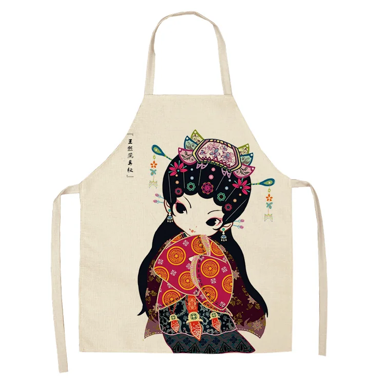 Waist Apron Girl Printed Kitchen Aprons Home Cooking Baking restaurant Ancient Costume Beauty Waist Bib Cotton Linen Pinafore
Waist Apron Girl Printed Kitchen Aprons Home Cooking Baking restaurant Ancient Costume Beauty Waist Bib Cotton Linen Pinafore