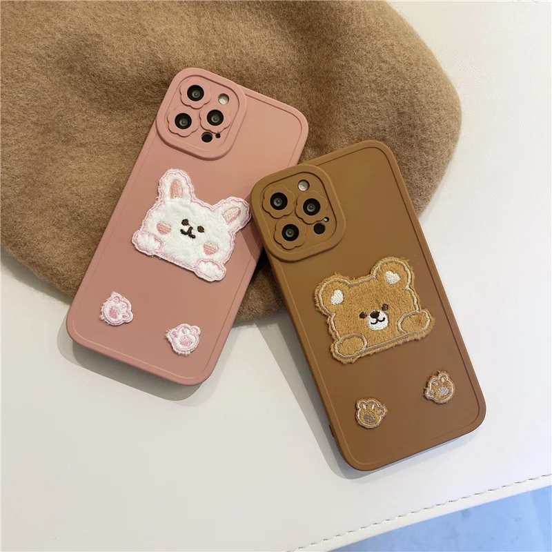 Cute rabbit bear for iphone 13pro case XR for iphone11 / 12 / xsmax soft 78plus female
Cute rabbit bear for iphone 13pro case XR for iphone11 / 12 / xsmax soft 78plus female