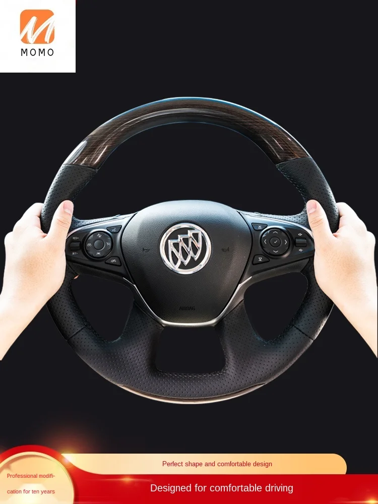 GL8 Steering Wheel Peach Wood Es Bighead Carp 25S Firstland Solid Wood Hand Sewing Real Leather Steering Wheel Assembly
GL8 Steering Wheel Peach Wood Es Bighead Carp 25S Firstland Solid Wood Hand Sewing Real Leather Steering Wheel Assembly