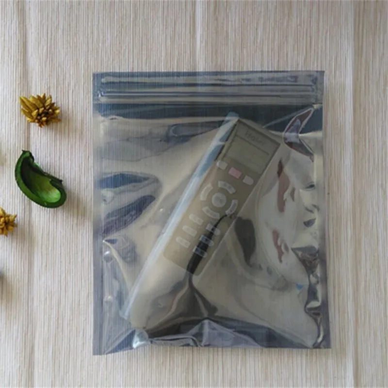 

1000pcs Anti Static Shielding Zip lock Bag ESD Anti-static Instrument Pack Pouches Waterproof Self Seal Antistatic Bag