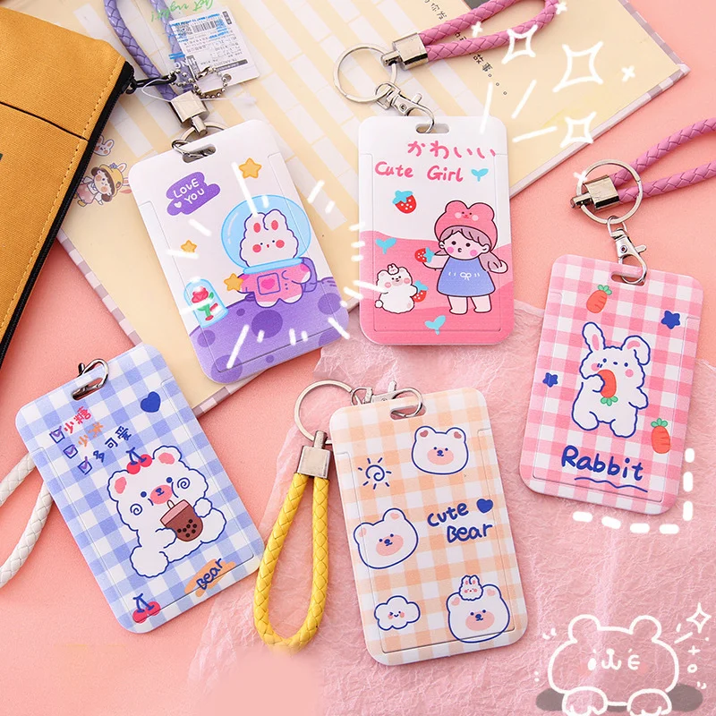 Cute Cartoon PVC Card Holder Bank Identity Bus ID Card Holder Case Key Chain Cute Cartoon Card Cover Fashion Children
Cute Cartoon PVC Card Holder Bank Identity Bus ID Card Holder Case Key Chain Cute Cartoon Card Cover Fashion Children