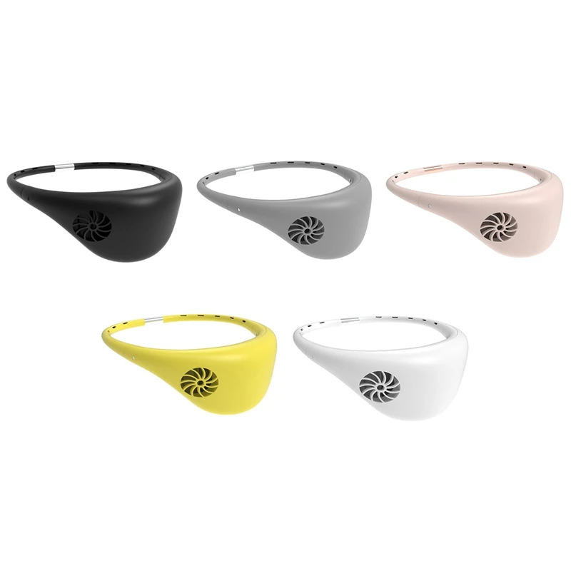 360 Degree Sports Fans Portable Bladeless USB Neck Fan Air Cooler For Outdoor Wearable Hanging Air Cooling Fan
360 Degree Sports Fans Portable Bladeless USB Neck Fan Air Cooler For Outdoor Wearable Hanging Air Cooling Fan