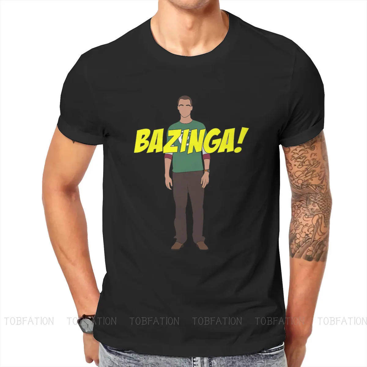 The Big Bang Theory Humor TV Sitcom Funny Quote Bazinga T Shirt Harajuku Fashion High Quality Tshirt Loose O-Neck Men Clothes
The Big Bang Theory Humor TV Sitcom Funny Quote Bazinga T Shirt Harajuku Fashion High Quality Tshirt Loose O-Neck Men Clothes