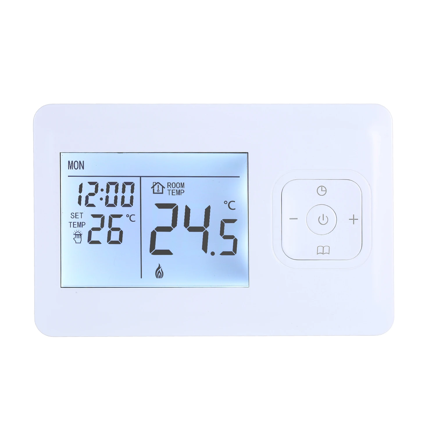 LCD Digital Heating Thermostat Programmable Wall-mounted Furnace Wifi Thermostat Wireless Temperature Control Constant
LCD Digital Heating Thermostat Programmable Wall-mounted Furnace Wifi Thermostat Wireless Temperature Control Constant