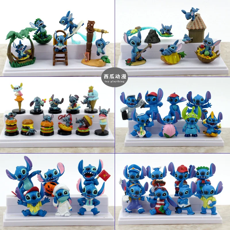 Disney Stitches Doll Cute Scene Action Figure Model Toy PVC Anime Figure Stitches Cake Decoration Home Car Ornament Kids Gift
Disney Stitches Doll Cute Scene Action Figure Model Toy PVC Anime Figure Stitches Cake Decoration Home Car Ornament Kids Gift
