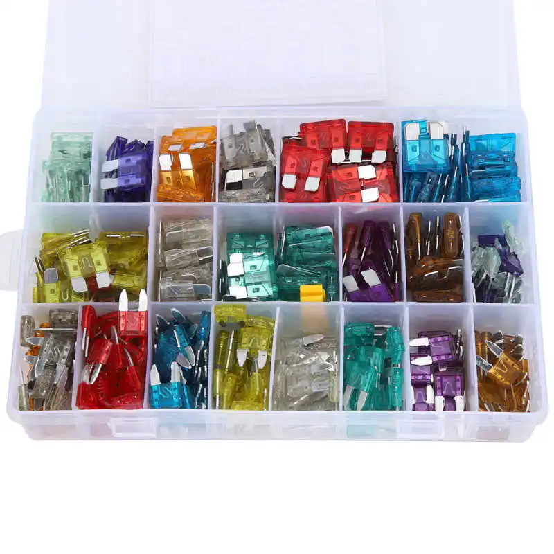 400PCS Car Fuses Assortment Kit Fuse Classification Kit for Car/SUV/Truck/ATV/Boat
400PCS Car Fuses Assortment Kit Fuse Classification Kit for Car/SUV/Truck/ATV/Boat