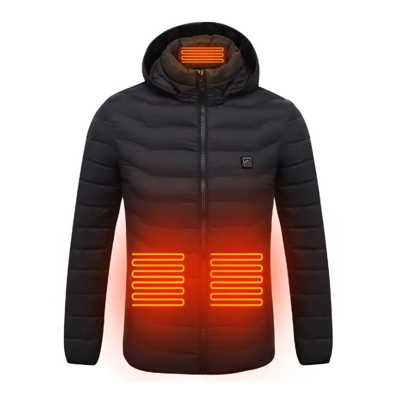 Smart Heated Jackets Autumn Winter Warm Flexible Thermal Hooded Jackets USB Electric Heated Outdoor Vest Coat High Quality
Smart Heated Jackets Autumn Winter Warm Flexible Thermal Hooded Jackets USB Electric Heated Outdoor Vest Coat High Quality