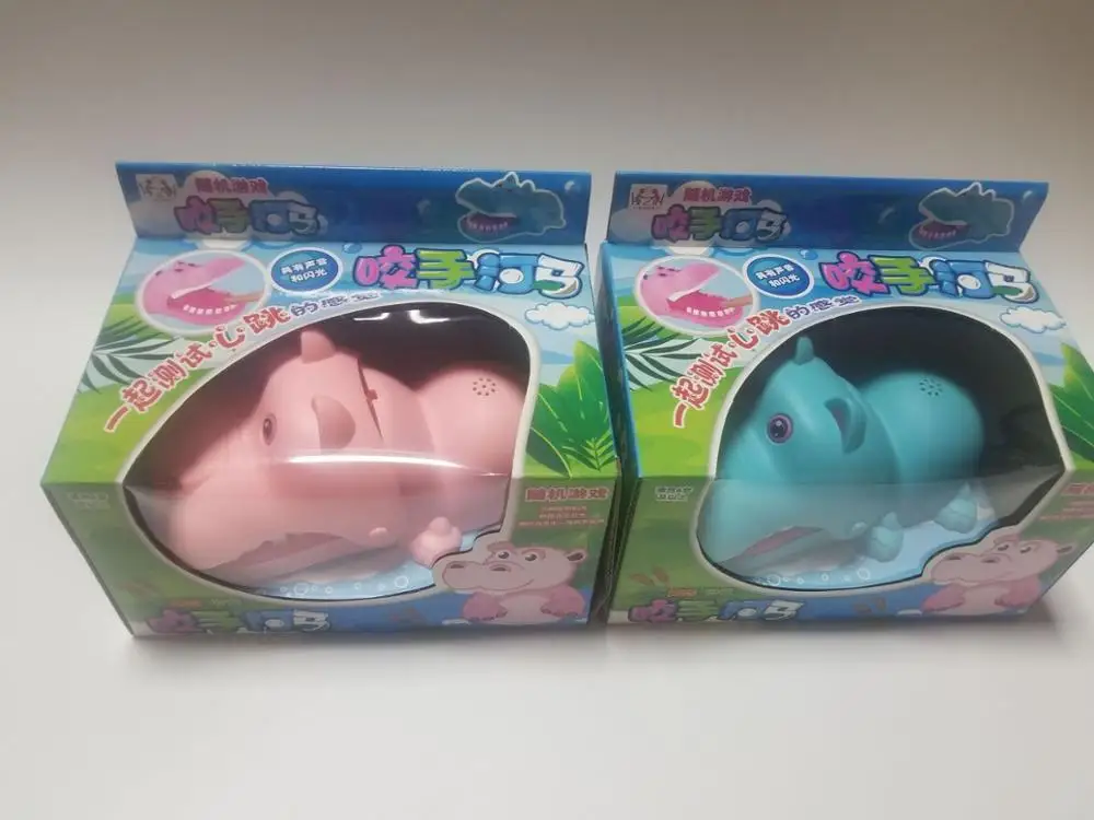 Educational toys Bite hands Hippo Bite people Hippo Electric lighting Sound effect Children's Educational toys play tricks on ma
Educational toys Bite hands Hippo Bite people Hippo Electric lighting Sound effect Children's Educational toys play tricks on ma