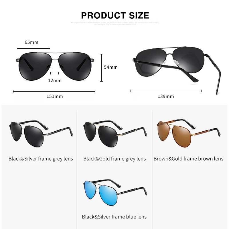 LongKeeper Men Polarized Sunglasses Retro Classic Pilot Glasses Brand Goggoles Women Leisure Metal Frame Oculos de sol UV400
LongKeeper Men Polarized Sunglasses Retro Classic Pilot Glasses Brand Goggoles Women Leisure Metal Frame Oculos de sol UV400
