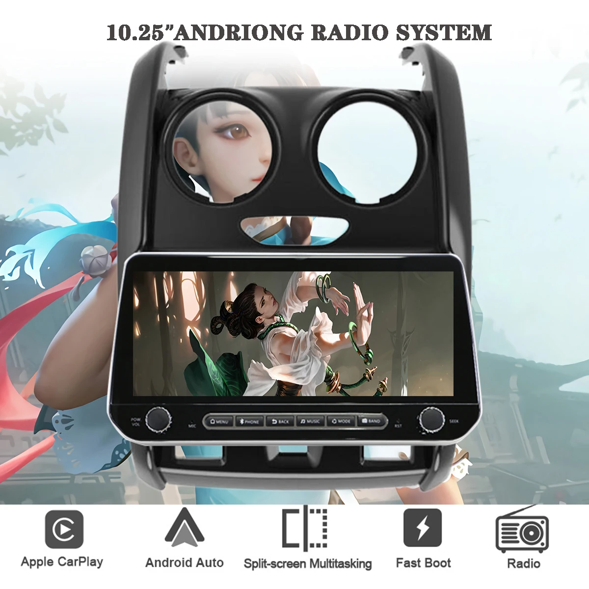 Автомагнитола 2 Din на Android 11, мультимедийный видеоплеер для RENAULT Duster 2014- 2018, Carplay, авто, 4G, GPS, dvd, головное устройство, магнитофон
Автомагнитола 2 Din на Android 11, мультимедийный видеоплеер для RENAULT Duster 2014- 2018, Carplay, авто, 4G, GPS, dvd, головное устройство, магнитофон